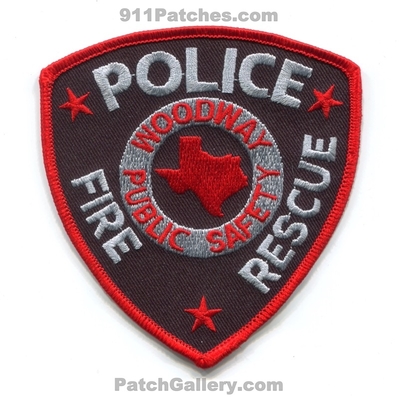 Woodway Public Safety Department Fire Rescue Police Patch (Texas)
Scan By: PatchGallery.com
Keywords: dept. of dps