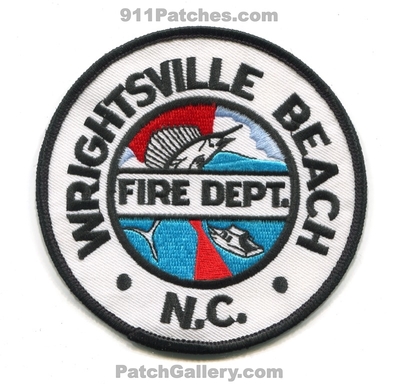 Wrightsville Beach Fire Department Patch (North Carolina)
Scan By: PatchGallery.com
Keywords: dept.