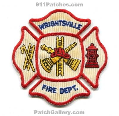 Wrightsville Fire Department Patch (Georgia)
Scan By: PatchGallery.com
Keywords: dept.