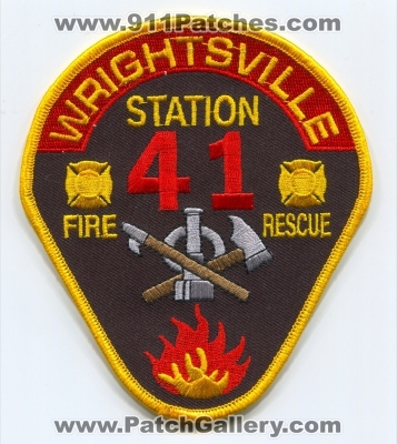 Wrightsville Fire Rescue Department Station 41 Patch (Pennsylvania)
Scan By: PatchGallery.com
Keywords: dept.