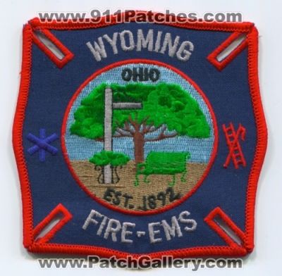 Wyoming Fire EMS Department (Ohio)
Scan By: PatchGallery.com
Keywords: dept.