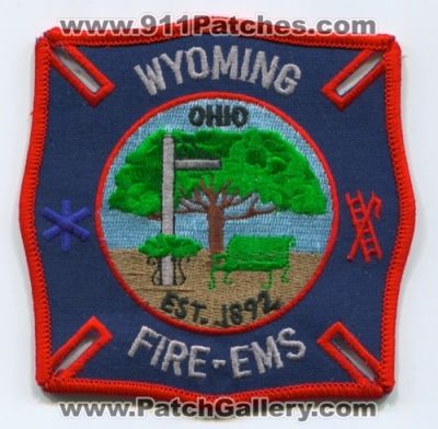 Wyoming Fire EMS Department (Ohio)
Scan By: PatchGallery.com
Keywords: dept.