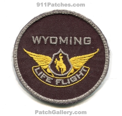 Wyoming Life Flight EMS Patch (Wyoming)
Scan By: PatchGallery.com
Keywords: air ambulance medical medevac