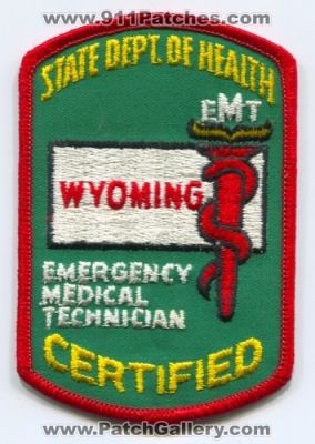 Wyoming State Department of Health Certified EMT (Wyoming)
Scan By: PatchGallery.com
Keywords: ems dept. emergency medical technician