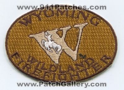 Wyoming Wildland Firefighter (Wyoming)
Scan By: PatchGallery.com
Keywords: state forest fire wildfire
