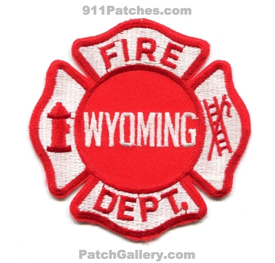 Wyoming Fire Department Patch (Michigan)
Scan By: PatchGallery.com
Keywords: dept.