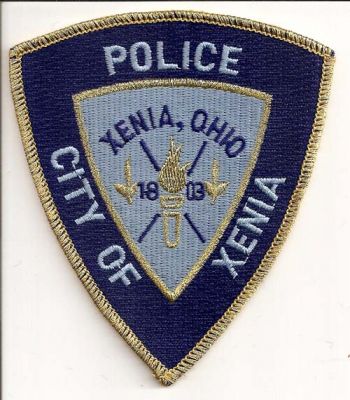 Xenia Police
Thanks to EmblemAndPatchSales.com for this scan.
Keywords: ohio city of