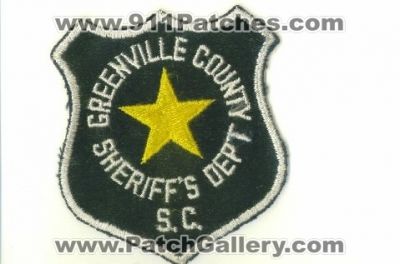 Greenville County Sheriff's Department (South Carolina)
Thanks to Andy Tremblay for this scan.
Keywords: sheriffs dept. s.c.
