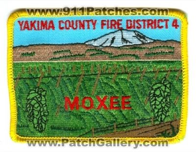 Yakima County Fire District 4 Moxee (Washington)
Scan By: PatchGallery.com
Keywords: co. dist. number no. #4 department dept.