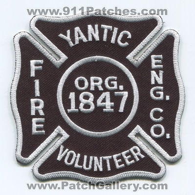 Yantic Volunteer Fire Department Engine Company Patch (Connecticut)
Scan By: PatchGallery.com
Keywords: vol. dept. co. station
