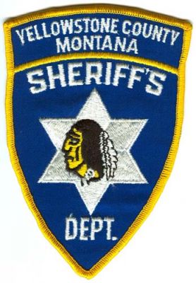 Yellowstone County Sheriff's Dept (Montana)
Scan By: PatchGallery.com
Keywords: sheriffs department