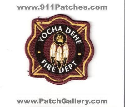 Yocha Dehe Fire Department (California)
Thanks to Bob Brooks for this scan.
Keywords: dept.