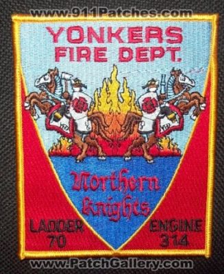 Yonkers Fire Department Engine 314 Ladder 70 (New York)
Thanks to Matthew Marano for this picture.
Keywords: dept.