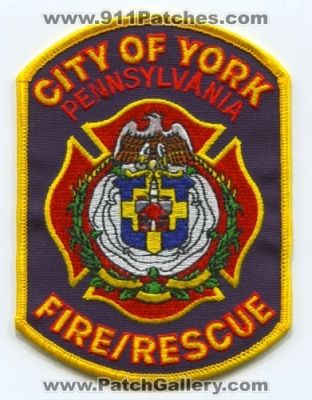 City of York Department of Fire Rescue Services Patch (Pennsylvania)
Scan By: PatchGallery.com
Keywords: dept.