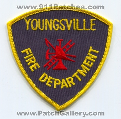 Youngsville Fire Department Patch (Louisiana)
Scan By: PatchGallery.com
Keywords: dept.