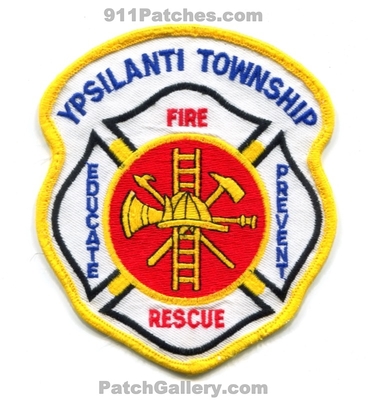 Ypsilanti Township Fire Rescue Department Patch (Michigan)
Scan By: PatchGallery.com
Keywords: twp. dept. educate prevent