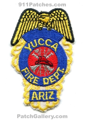 Yucca Fire Department Patch (Arizona)
Scan By: PatchGallery.com
Keywords: dept.