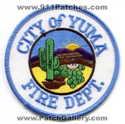 Yuma Fire Department (Arizona)
Scan By: PatchGallery.com
Keywords: city of dept.