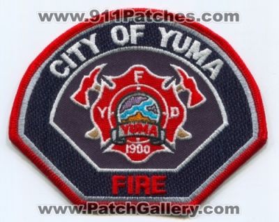 Yuma Fire Department (Arizona)
Scan By: PatchGallery.com
Keywords: city of dept. yfd