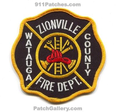 Zionville Fire Department Watauga County Patch (North Carolina)
Scan By: PatchGallery.com
Keywords: dept. co.