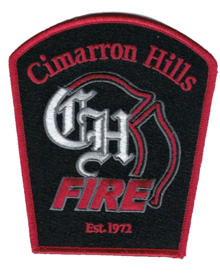 Cimarron Hills Fire Department Patch (Colorado)
Thanks to diane_cars
Keywords: ch dept. est. 1972