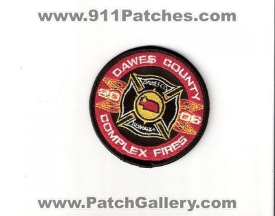 Dawes County Complex Fires 2006 (Nebraska)
Thanks to Bob Brooks for this scan.
