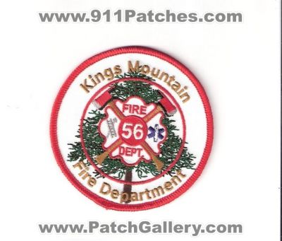 Kings Mountain Fire Department 56 (California)
Thanks to Bob Brooks for this scan.
Keywords: dept.