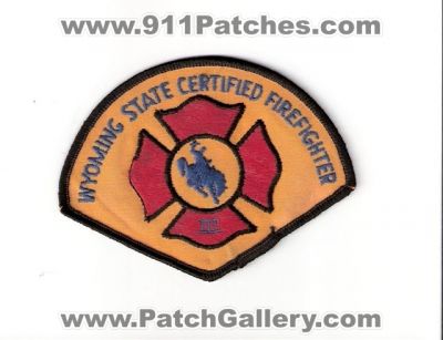 Wyoming State Certified FireFighter III (Wyoming)
Thanks to Bob Brooks for this scan.
Keywords: 3