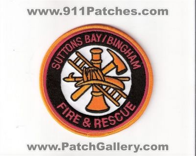 Suttons Bay Bingham Fire and Rescue Department (Michigan)
Thanks to Bob Brooks for this scan.
Keywords: & dept.