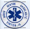 North-Benton-Ambulance-Vinton-EMS-Patch-Iowa-Patches-IAEr.jpg