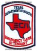 Texas-State-Department-of-Health-Emergency-Care-Attendant-ECA-EMS-Patch-Texas-Patches-TXEr.jpg