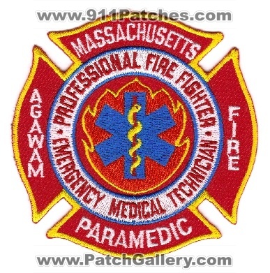 Agawam Fire Paramedic (Massachusetts)
Thanks to MJBARNES13 for this scan.
Keywords: professional fighter emergency medical technician emt