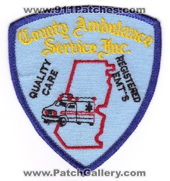 County Ambulance Service Inc (Massachusetts)
Thanks to MJBARNES13 for this scan.
Keywords: ems emts emt's