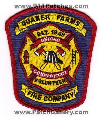 Quaker Farms Volunteer Fire Company (Connecticut)
Thanks to MJBARNES13 for this scan.
