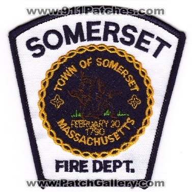 Somerset Fire Dept (Massachusetts)
Thanks to MJBARNES13 for this scan.
Keywords: department town of