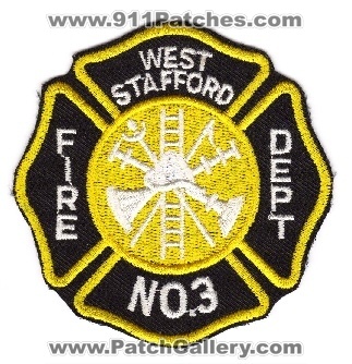 West Stafford Fire Dept No 3 (Connecticut)
Thanks to MJBARNES13 for this scan.
Keywords: department number