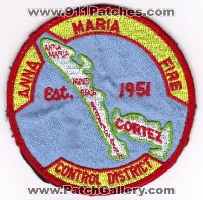 Anna Maria Fire Control District (Florida)
Thanks to MJBARNES13 for this scan.
