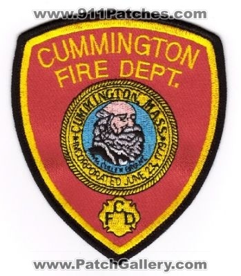 Cummington Fire Dept (Massachusetts)
Thanks to MJBARNES13 for this scan.
Keywords: department
