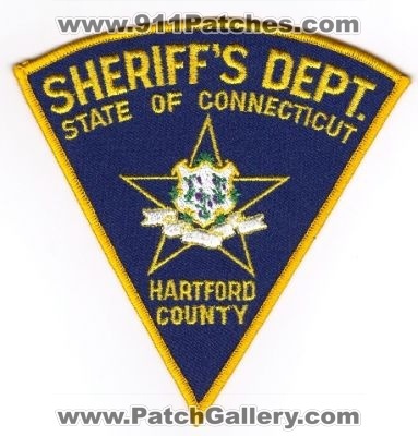 Hartford County Sheriff's Dept (Connecticut)
Thanks to MJBARNES13 for this scan.
Keywords: sheriffs department