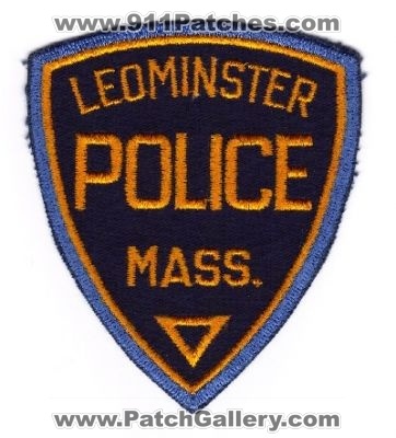Leominster Police (Massachusetts)
Thanks to MJBARNES13 for this scan.
