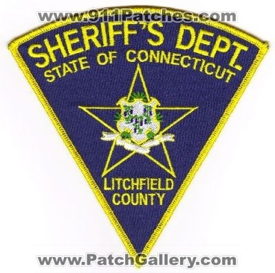 Litchfield County Sheriff's Dept (Connecticut)
Thanks to MJBARNES13 for this scan.
Keywords: sheriffs department
