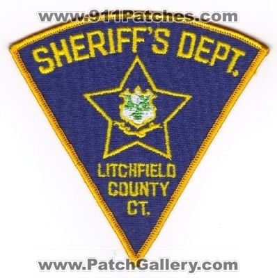 Litchfield County Sheriff's Dept (Connecticut)
Thanks to MJBARNES13 for this scan.
Keywords: sheriffs department