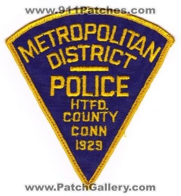 Metropolitan District Police (Connecticut)
Thanks to MJBARNES13 for this scan.
Keywords: htfd county