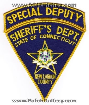 New London County Sheriff's Dept Special Deputy (Connecticut)
Thanks to MJBARNES13 for this scan.
Keywords: sheriffs department state of