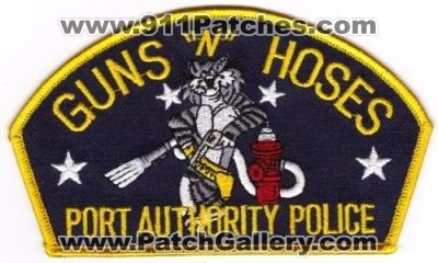 Port Authority Police Guns "N" Hoses (New York)
Thanks to MJBARNES13 for this scan.
Keywords: jersey