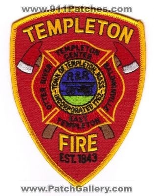 Templeton Fire (Massachusetts)
Thanks to MJBARNES13 for this scan.
