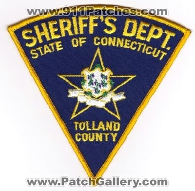 Tolland County Sheriff's Dept (Connecticut)
Thanks to MJBARNES13 for this scan.
Keywords: sheriffs department