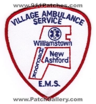 Village Ambulance Service E.M.S. (Massachusetts)
Thanks to MJBARNES13 for this scan.
Keywords: ems williamstown new ashford hancock