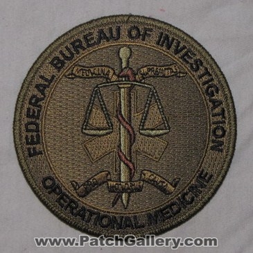 Federal Bureau of Investigation FBI Operational Medicine
Thanks to derek141 for this picture.
Keywords: ems