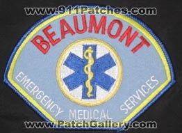 Beaumont Emergency Medical Services (Texas)
Thanks to derek141 for this picture.
Keywords: ems